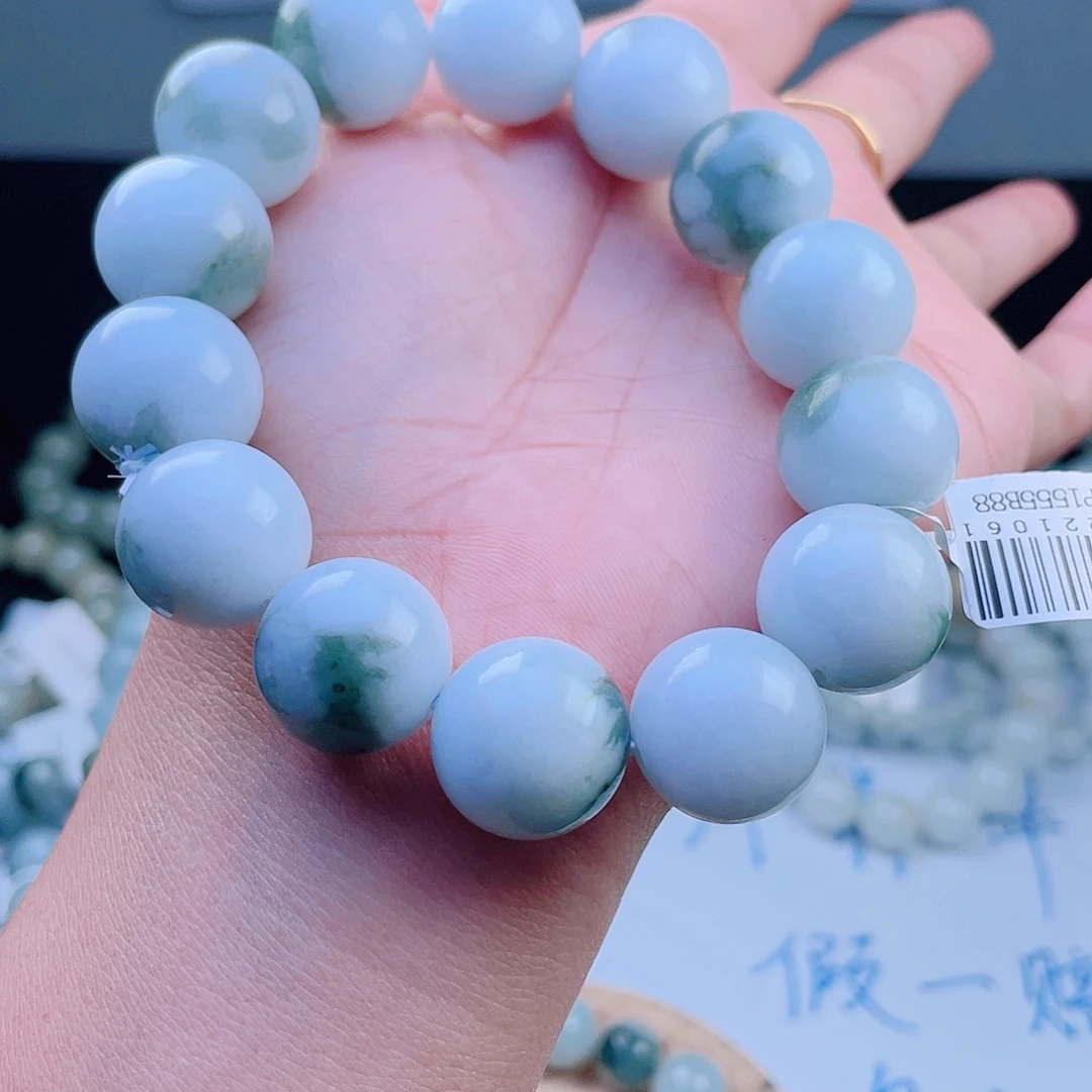 定制翡翠未镶嵌珠串