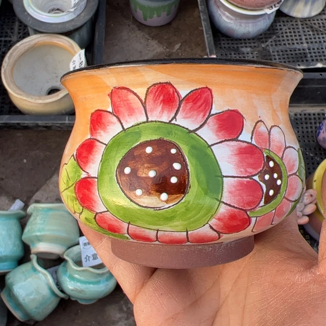 特价花盆满50发货 内口8