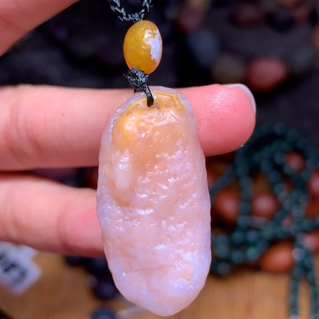 未镶嵌玛瑙/玉髓珠宝半成品