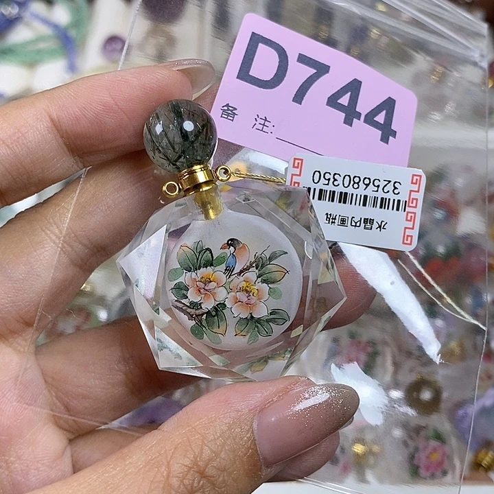 水晶珠宝半成品未镶嵌v*