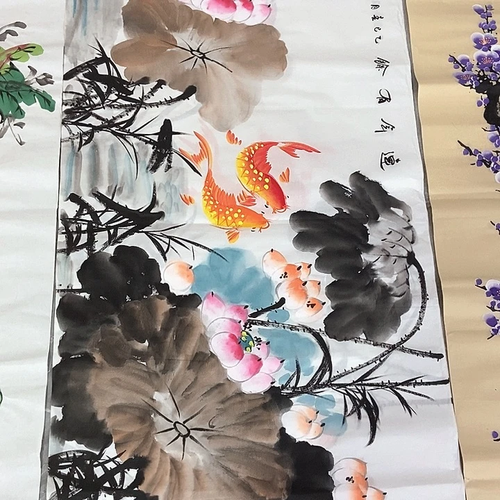 小周画廊的直播间