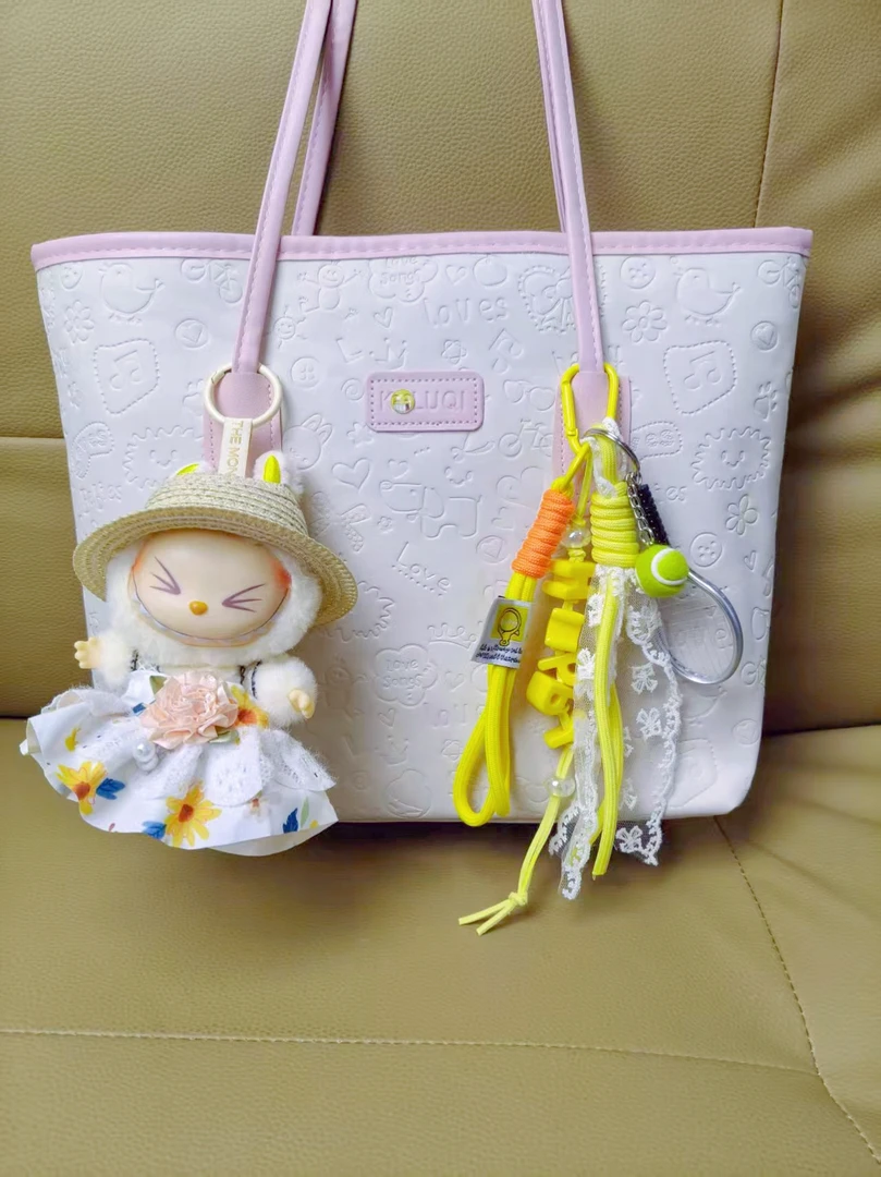 国版二代全身包挂原创时尚DIY可爱毛绒公仔挂件【明款】