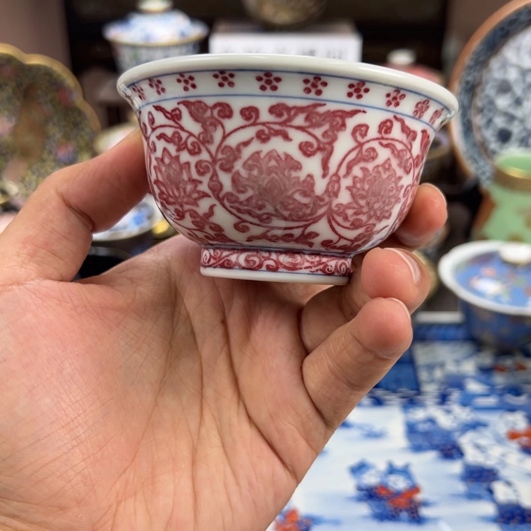 W***6瓷片景德镇手工手绘陶瓷