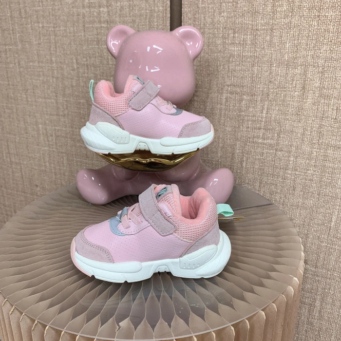 EX413   宝宝粉色加绒冬款学步小鞋子