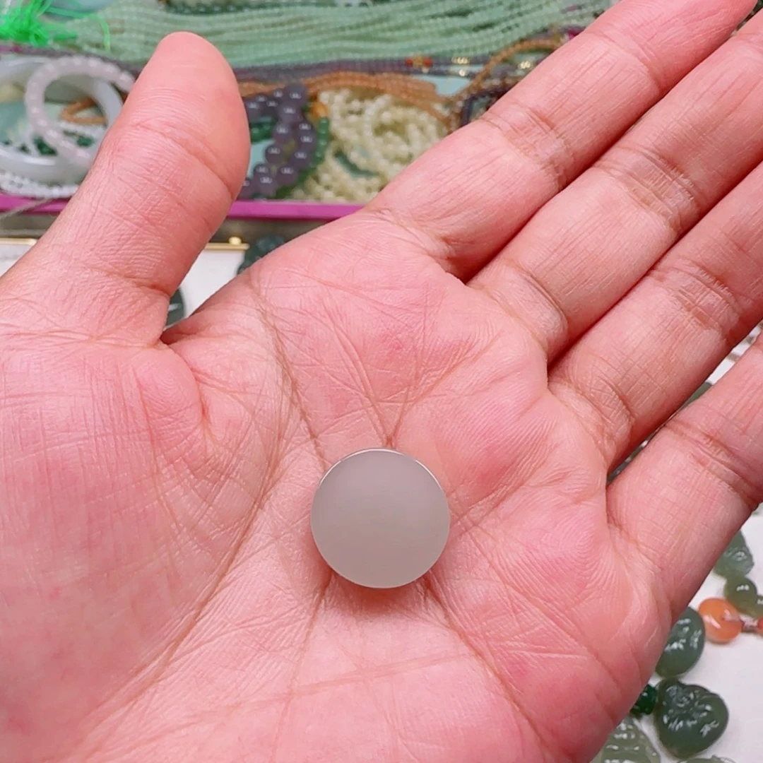 和田玉未镶嵌吊坠(不含链)