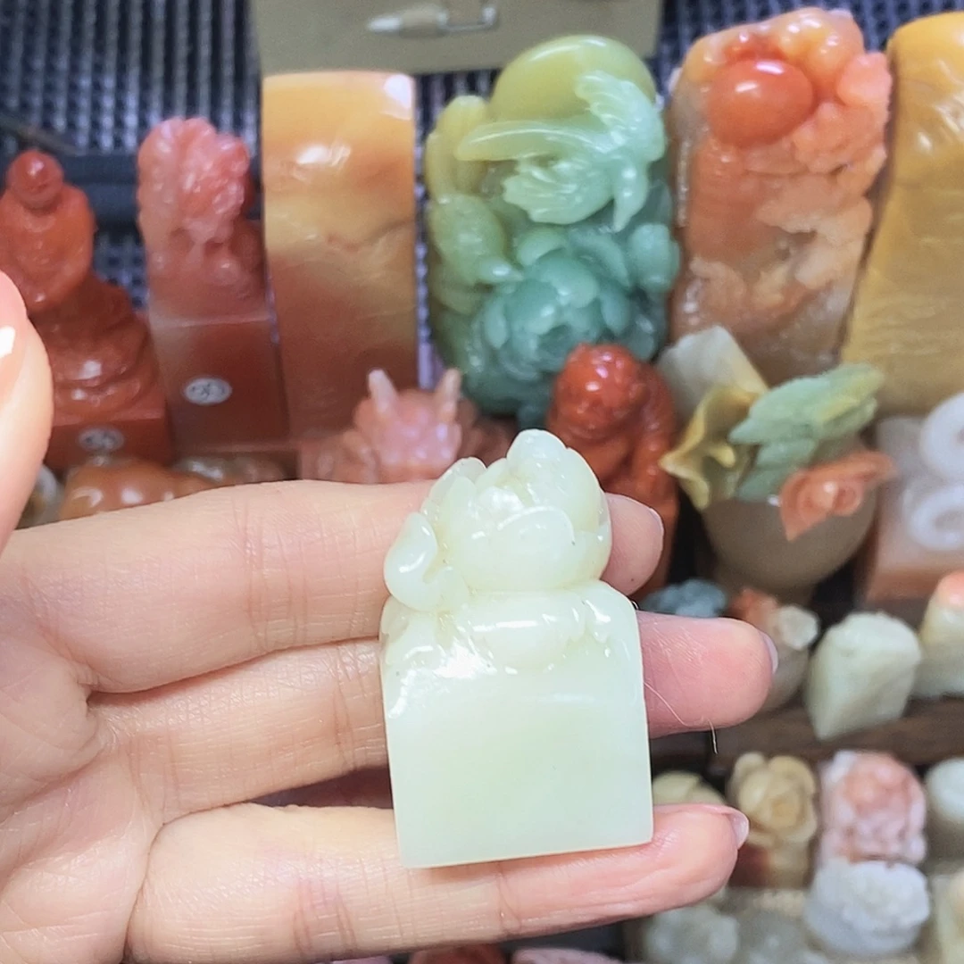 印石寿山石芙蓉石