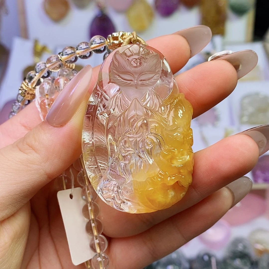 水晶吊坠(赠链)未镶嵌