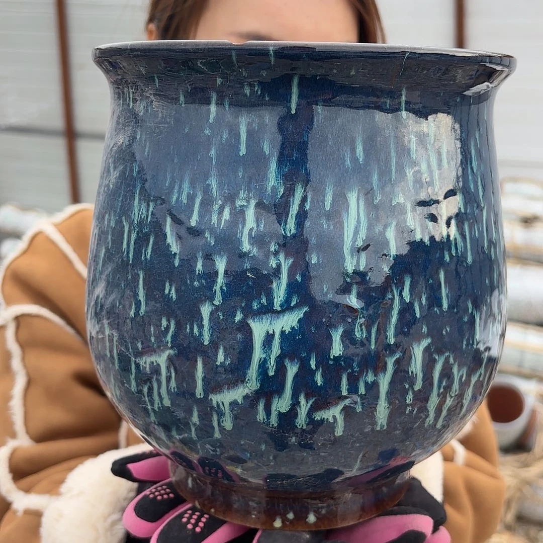 口径19高度21一个蓝瑕疵