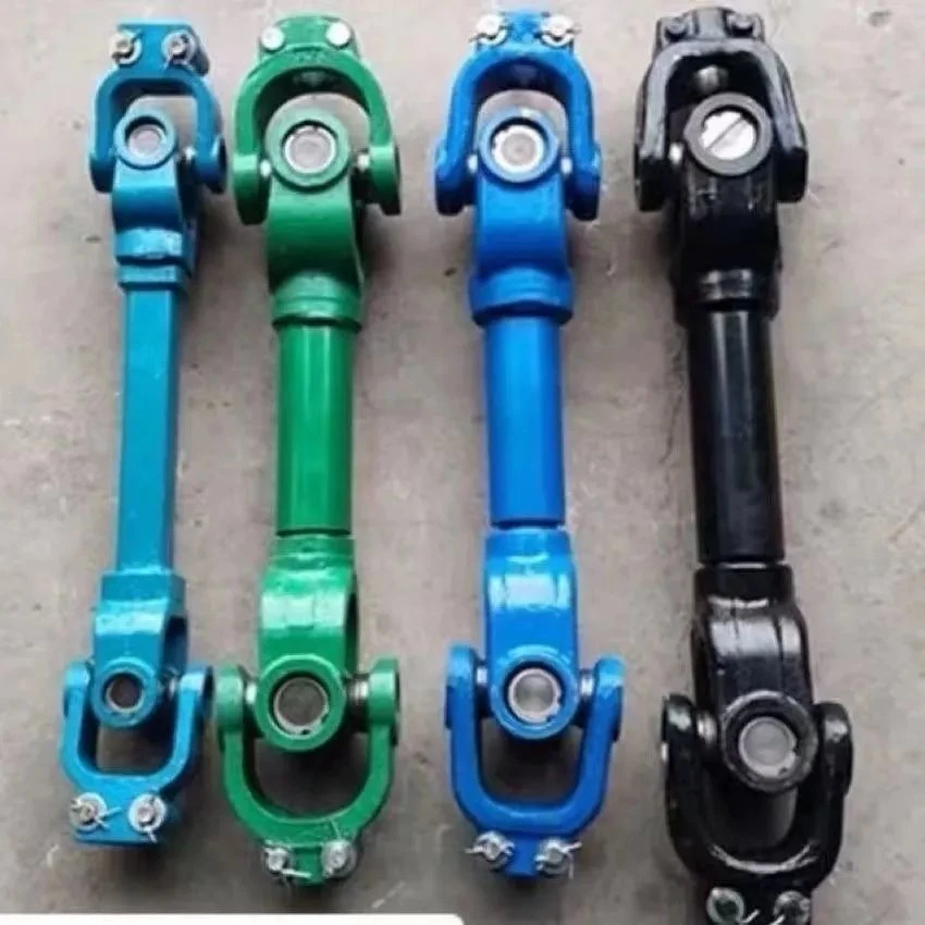 拖拉机传动轴万向节东方红拖拉机农用动力输出传动轴十字轴联轴器