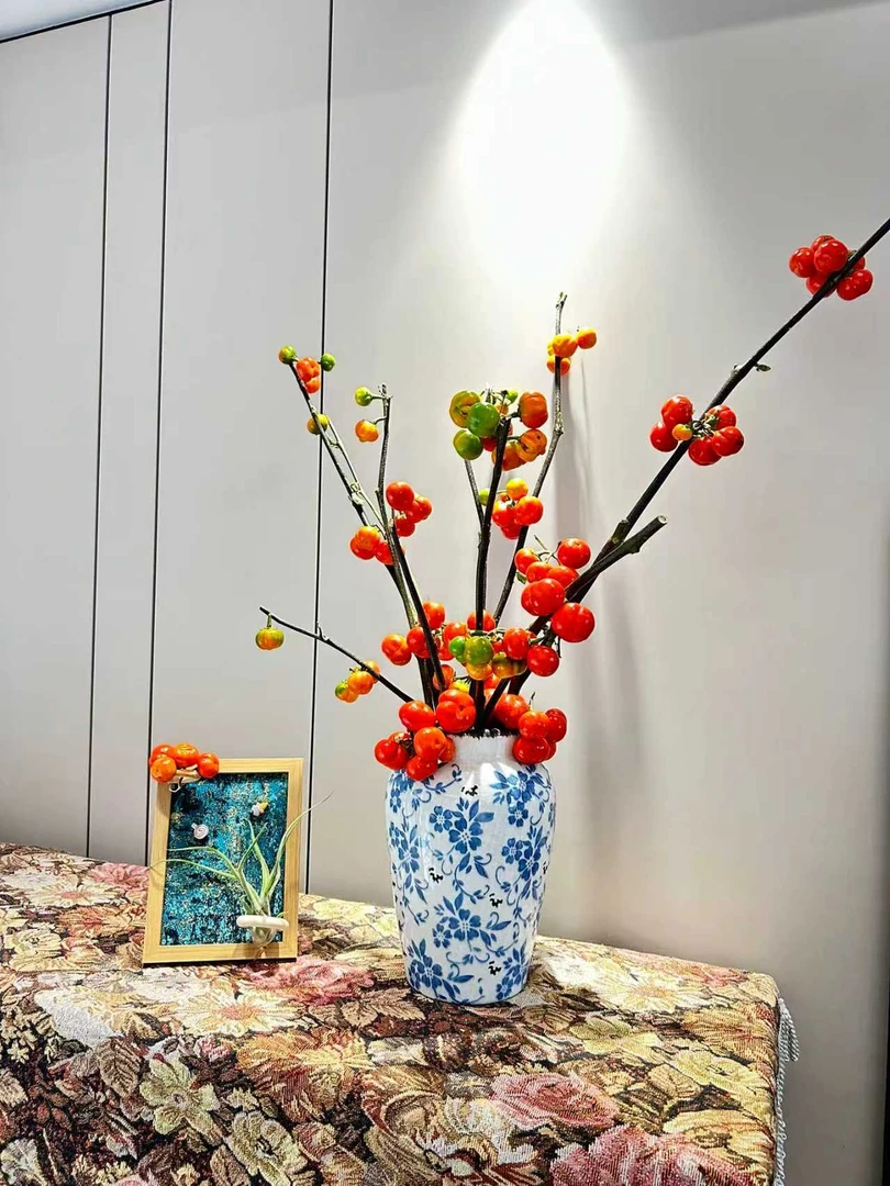 鲜花 2把小番茄 柿柿如意 鲜花批发不售后介意勿拍