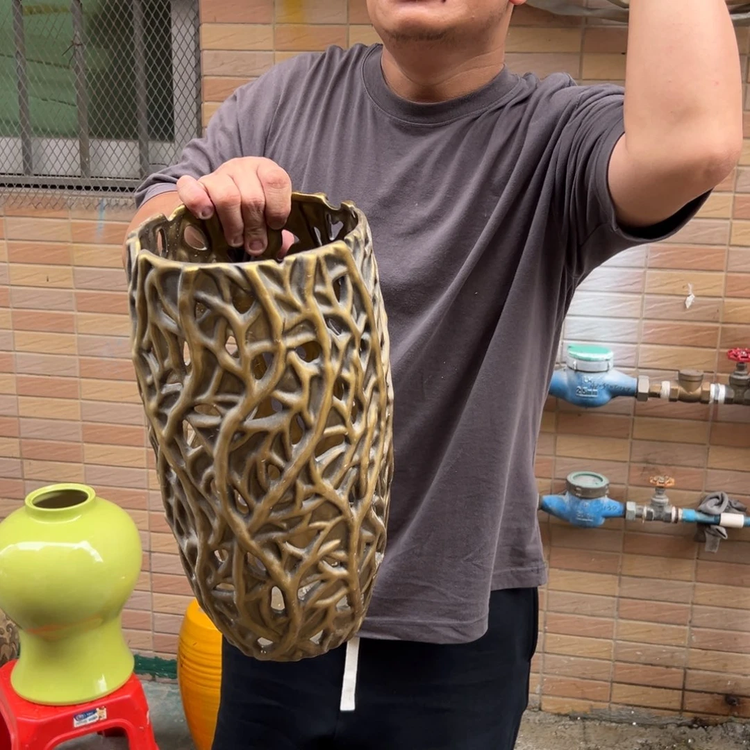 摆件27 号高温陶瓷装饰品（部分微瑕）做旧