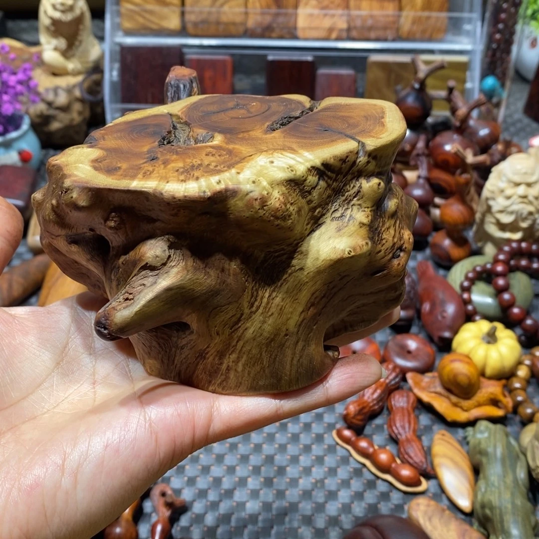 木钢*麻梨疙瘩瑕疵底座