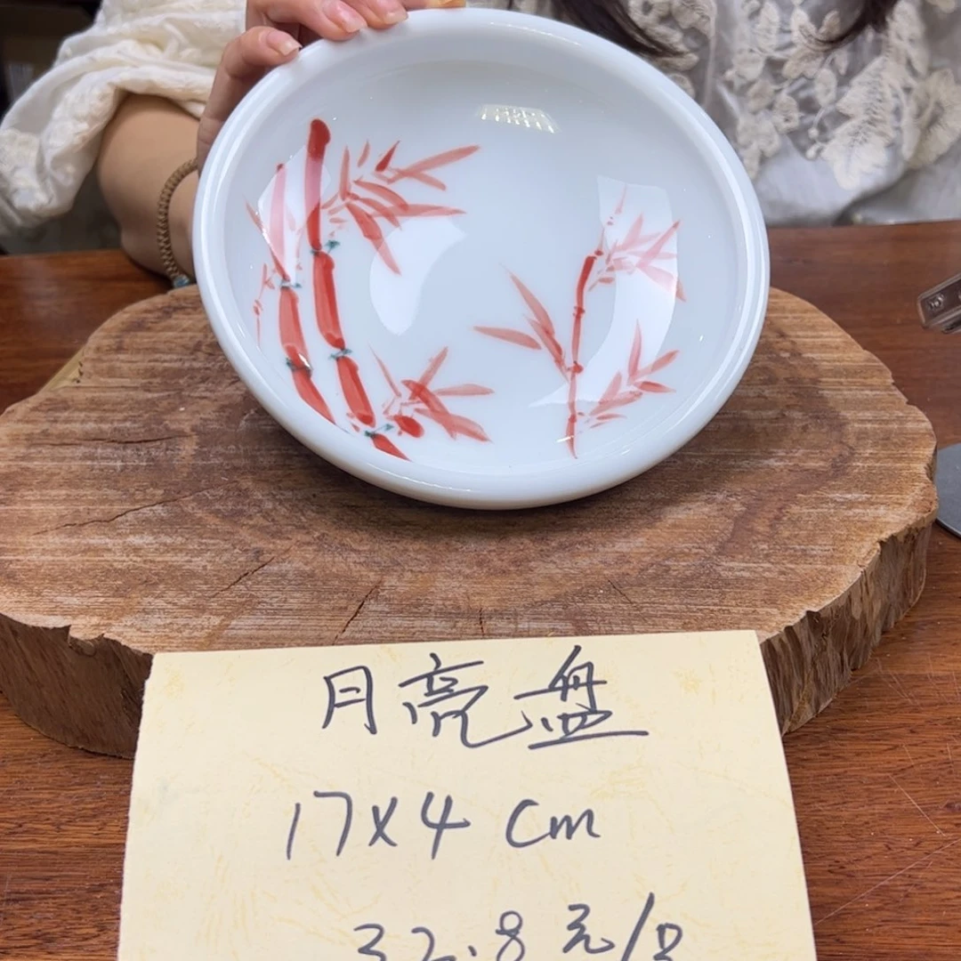 瓷片景德镇陶瓷手工手绘制作