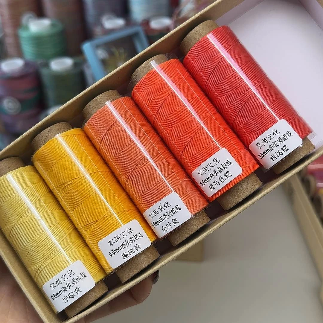0.5南美圆蜡套盒黄色系