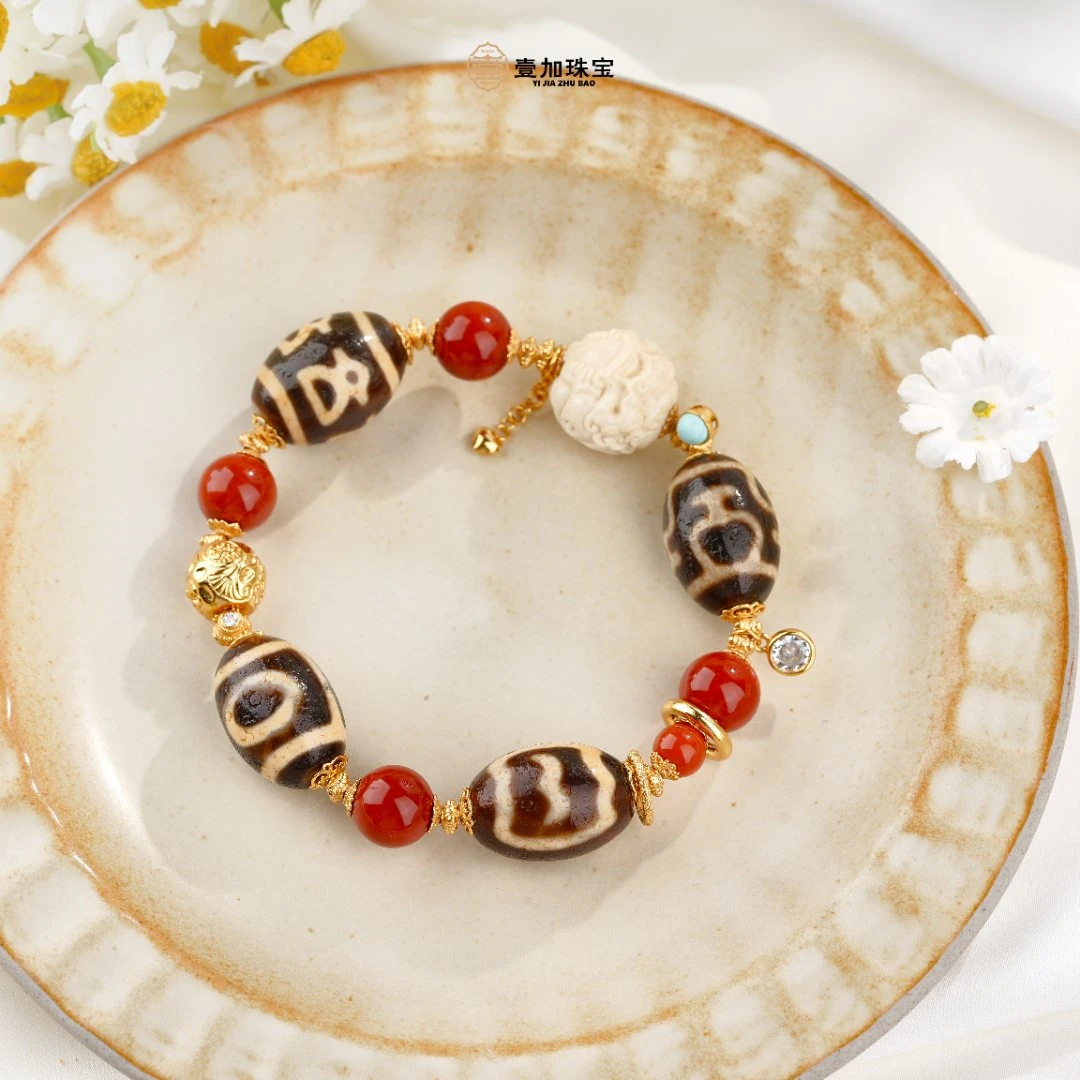 壹加林妹妹 | 玛瑙多宝手串多样性发其一
