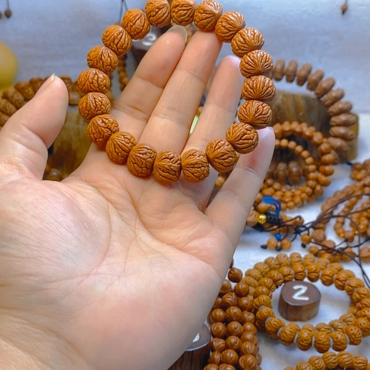 吊坠桃核老树荔枝单圈