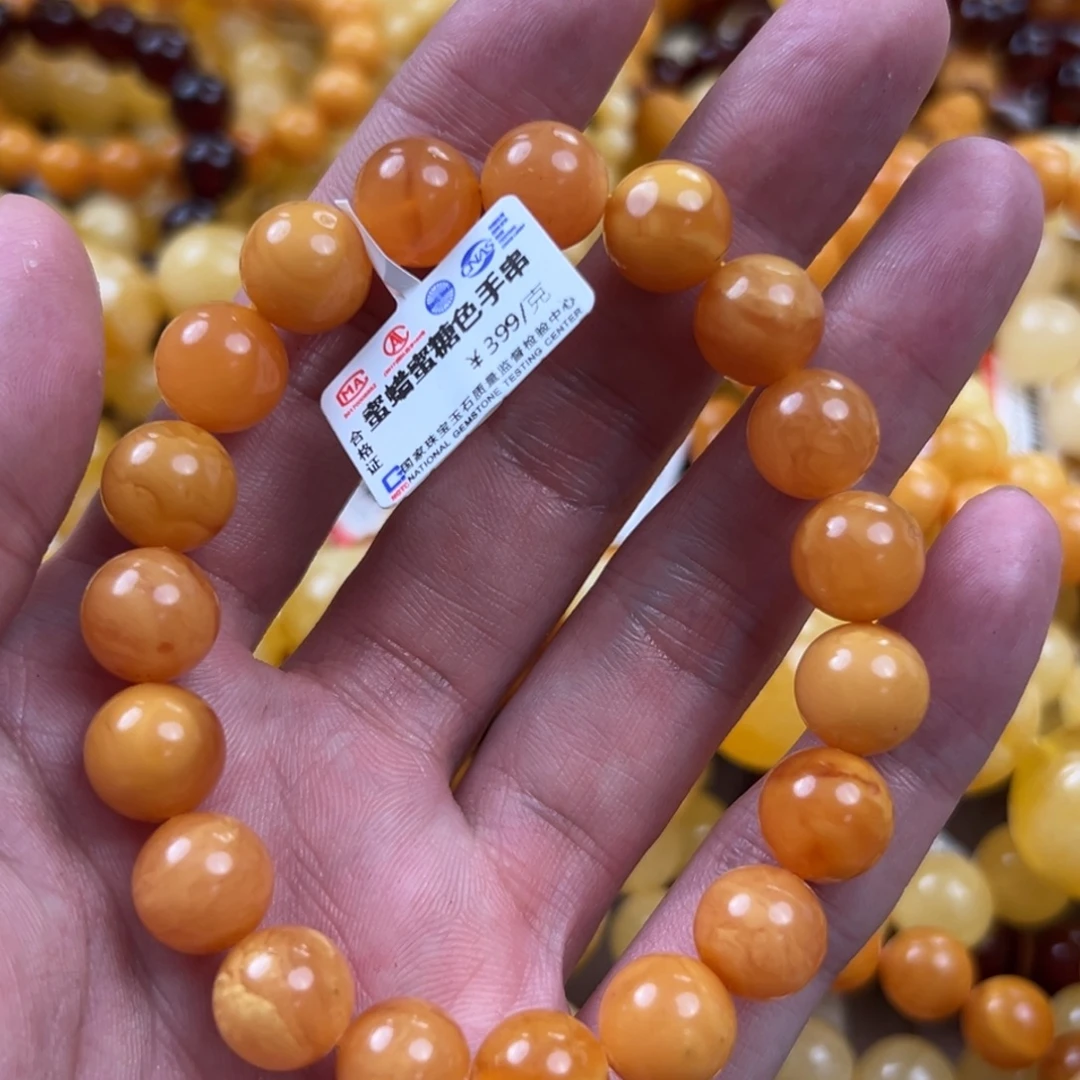 琥珀未镶嵌珠宝奇石