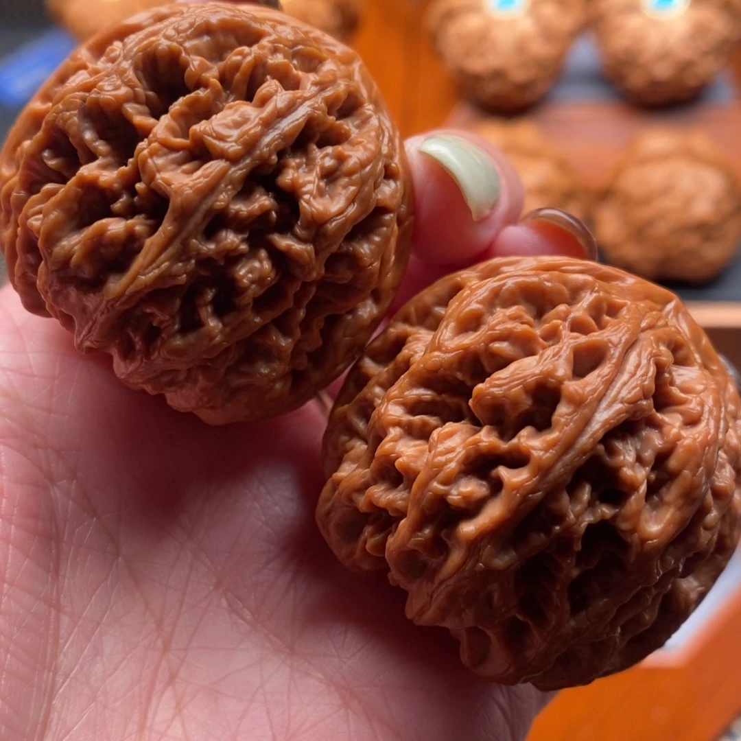 把件文玩核桃41尺寸粗筋