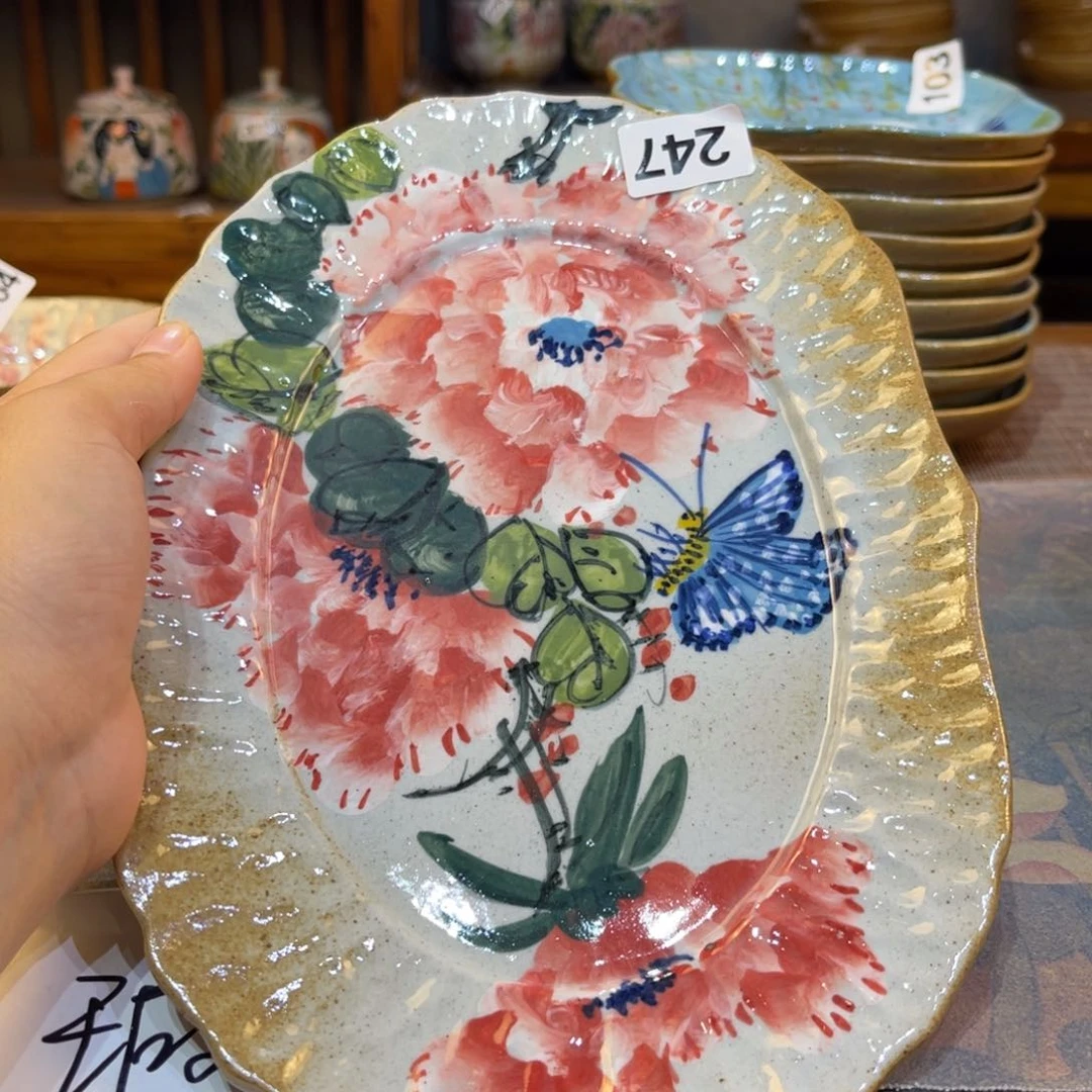 瓷片景德镇手工制作微瑕