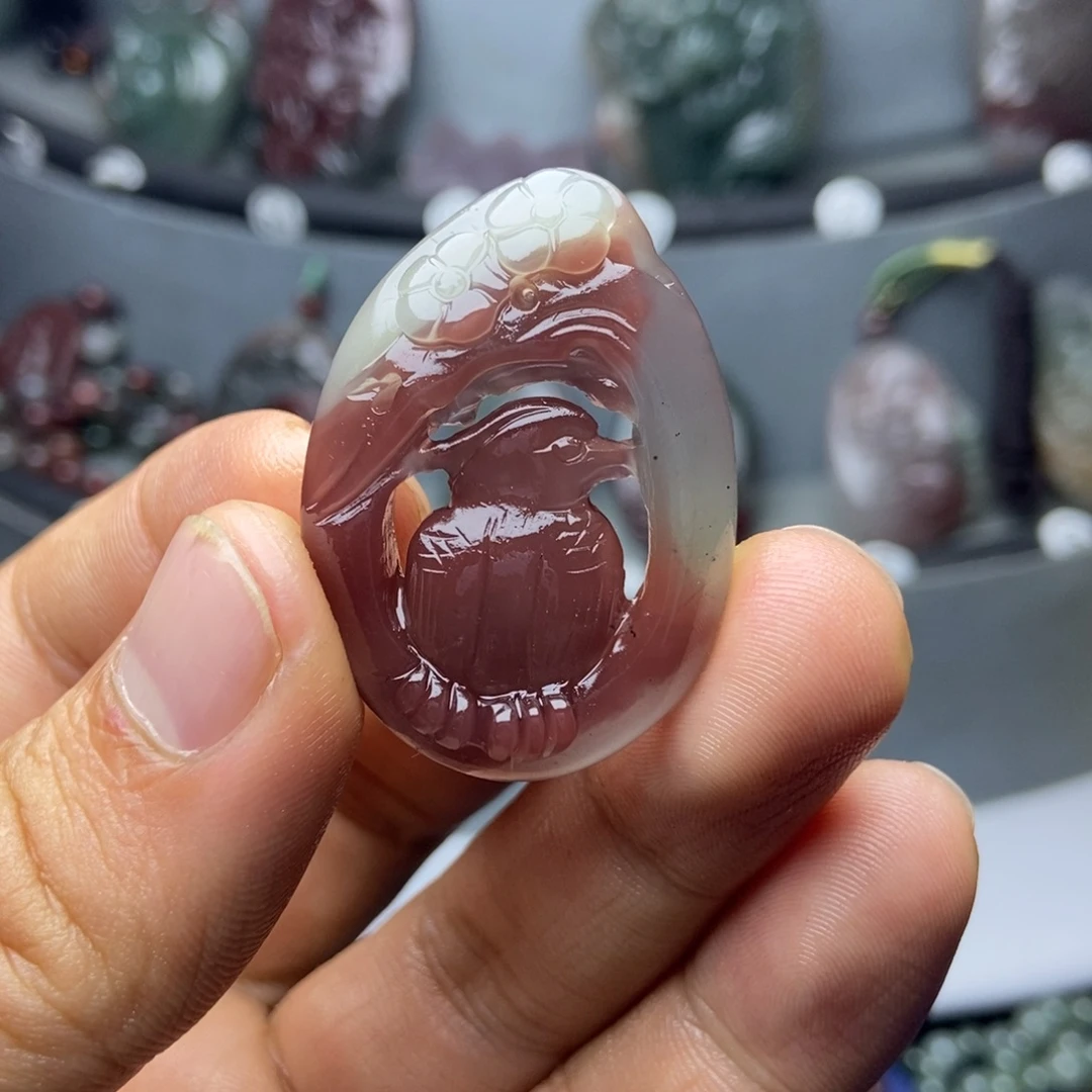 玛瑙/玉髓未镶嵌颈饰