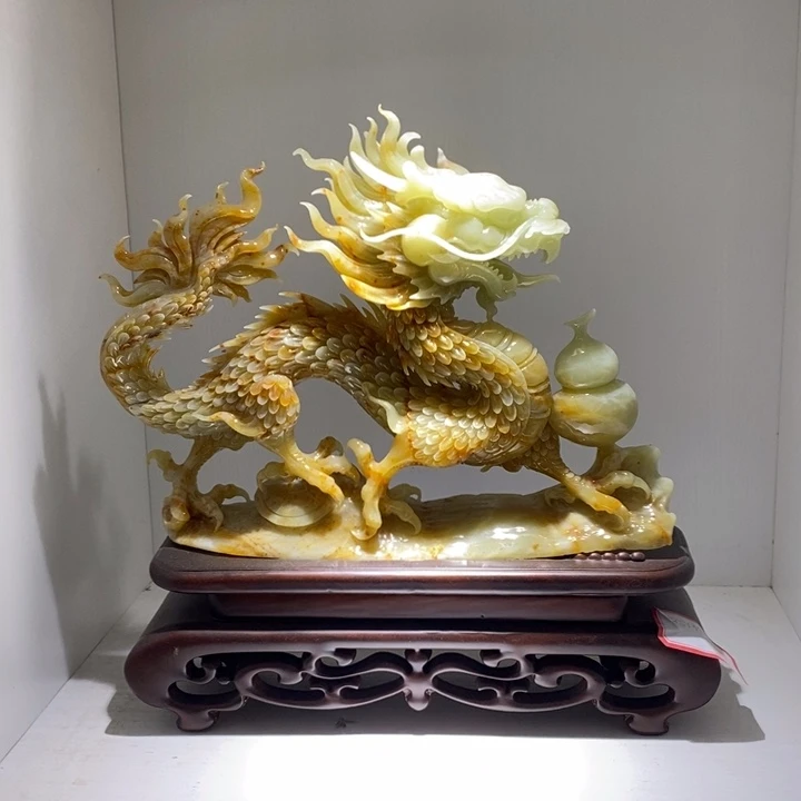 未镶嵌蛇纹石玉（覆膜）珠宝奇石