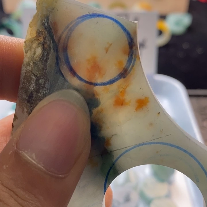 定制翡翠未镶嵌扣子