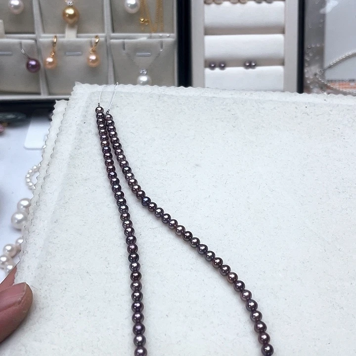 手绳淡水珍珠银S925镶嵌