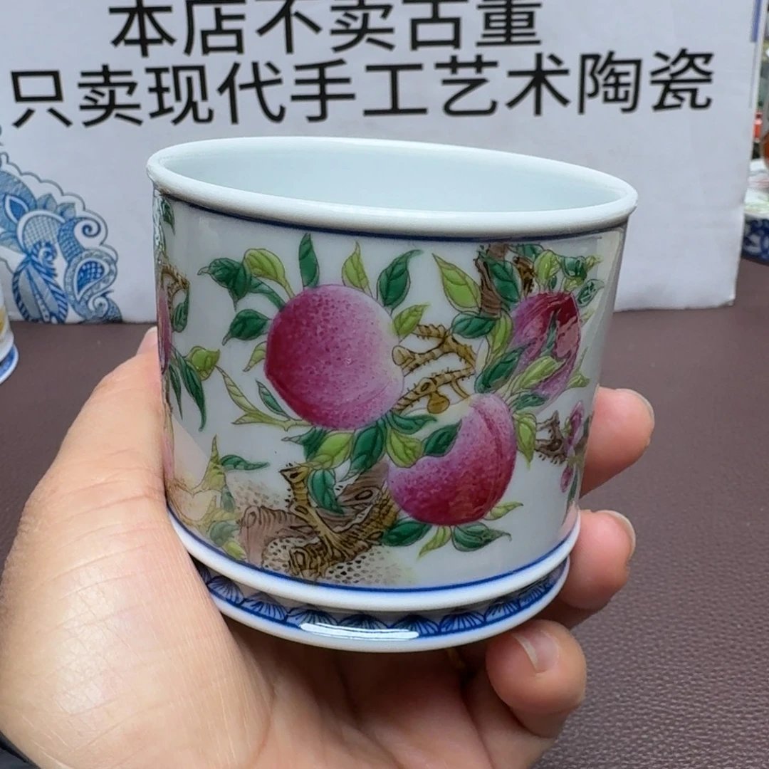景德镇手工手绘展示