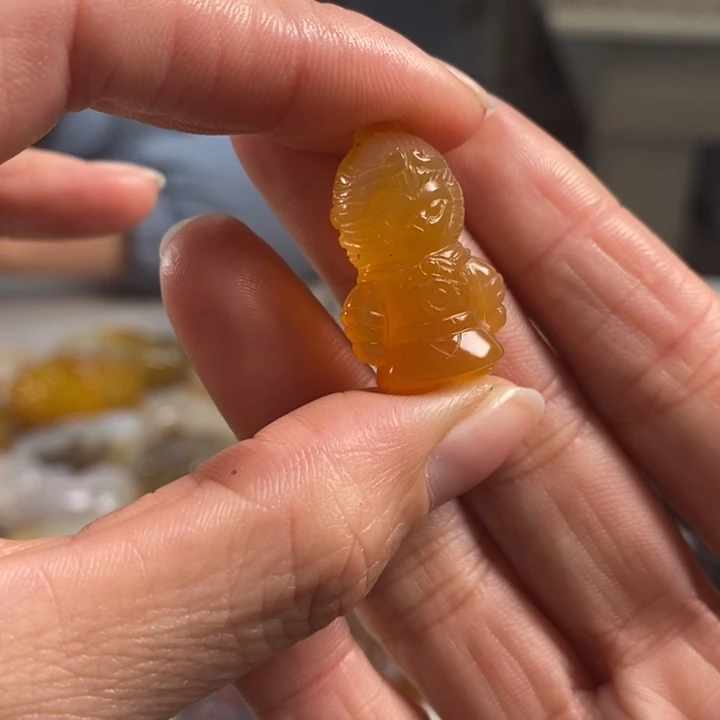 玛瑙/玉髓吊坠(不含链)未镶嵌