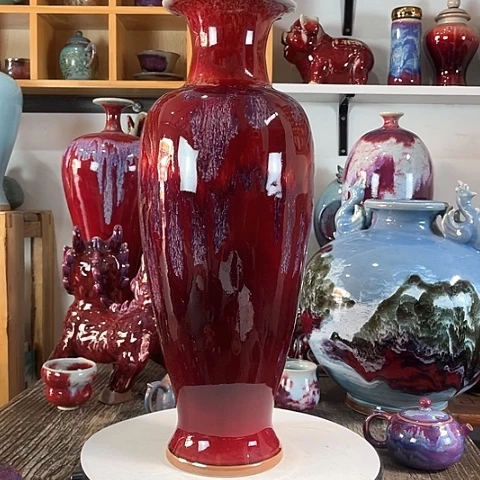 瓷片用****6神垕镇钧瓷艺术