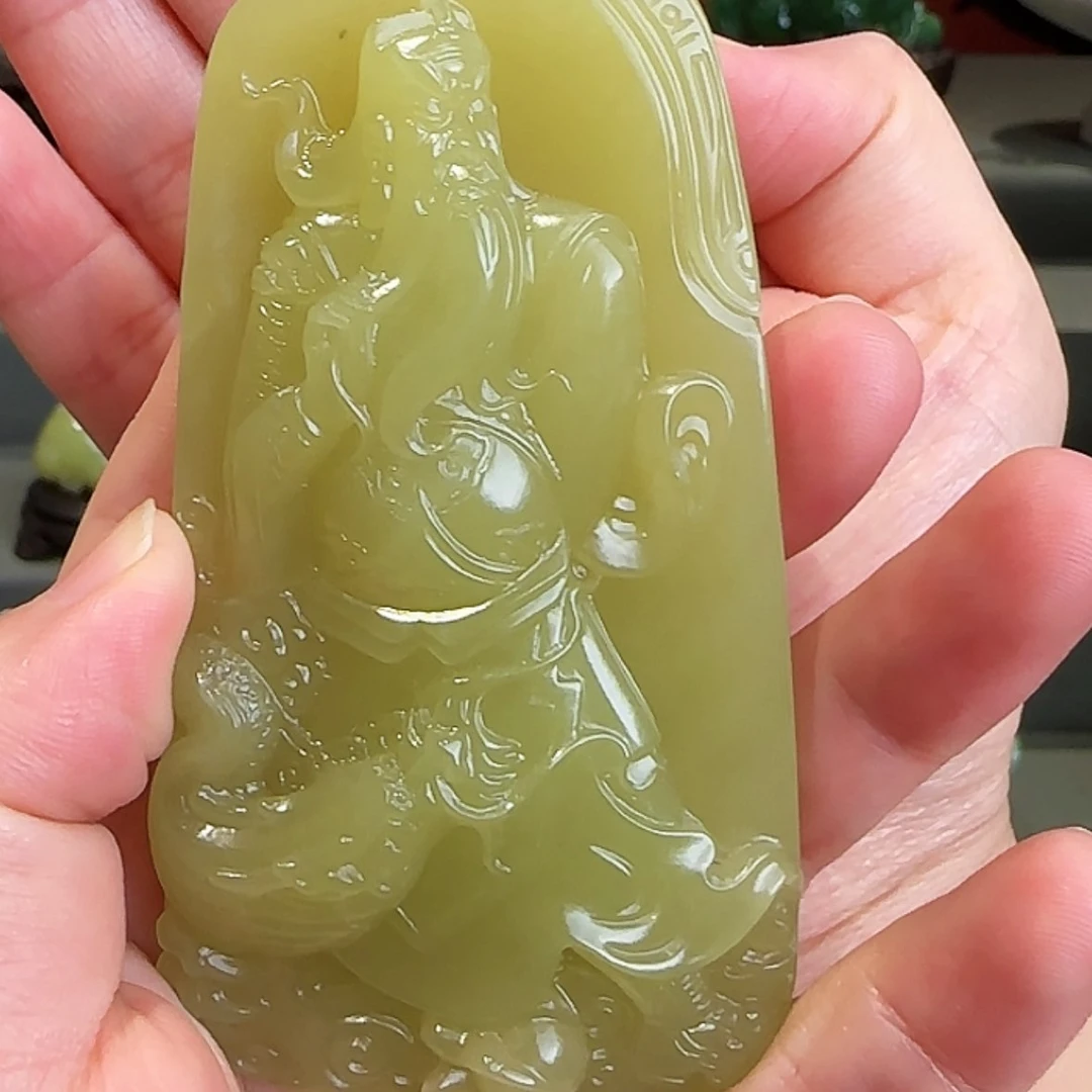 【闪购商品】和田玉未镶嵌摆件高*呀