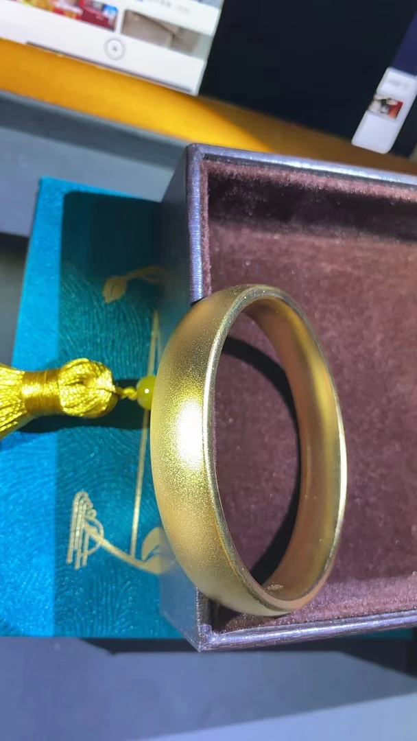 私人定制手镯 米尔矿区严选  W200黄手镯