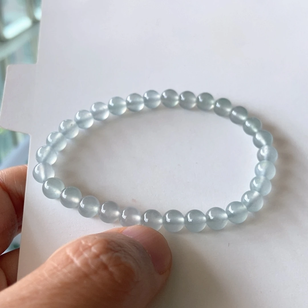 小***曼翡翠未镶嵌手链翡翠手链项链工厂自己生产的