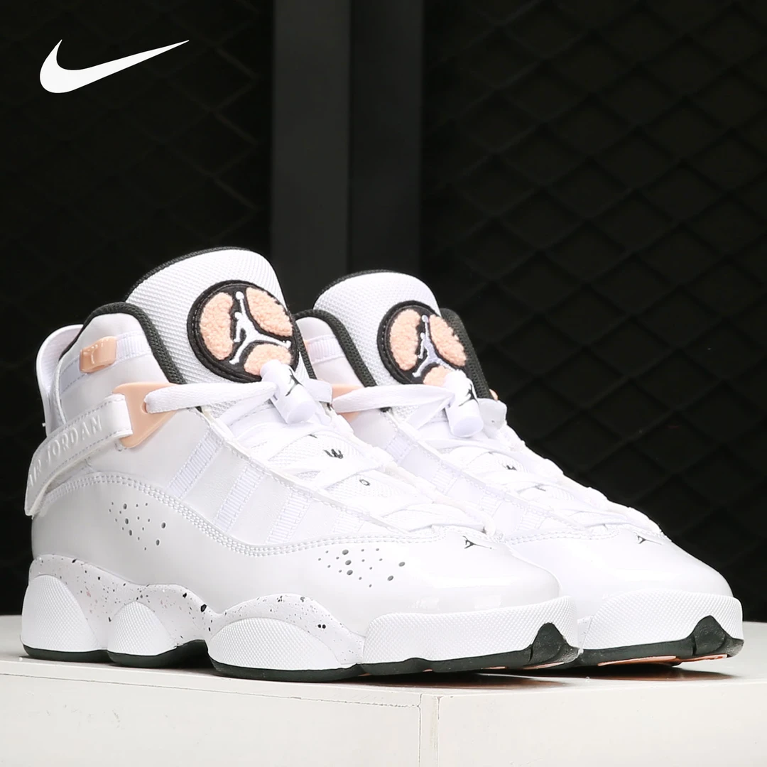 【有瑕疵】耐克Nike当季新款大童系带透气舒适运动篮球鞋323419-180