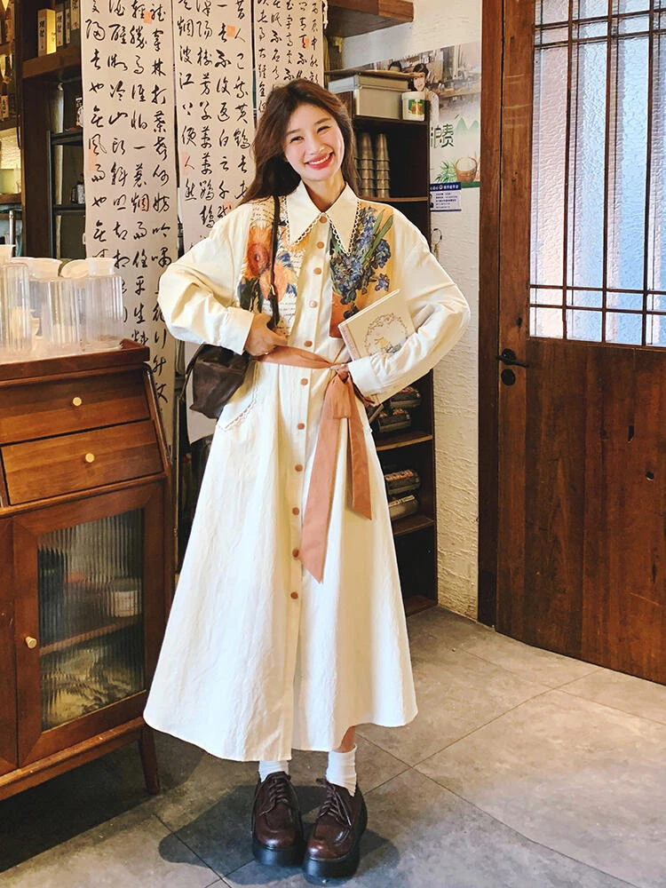 【丰收季】独特漂亮春夏多巴胺连衣裙子女