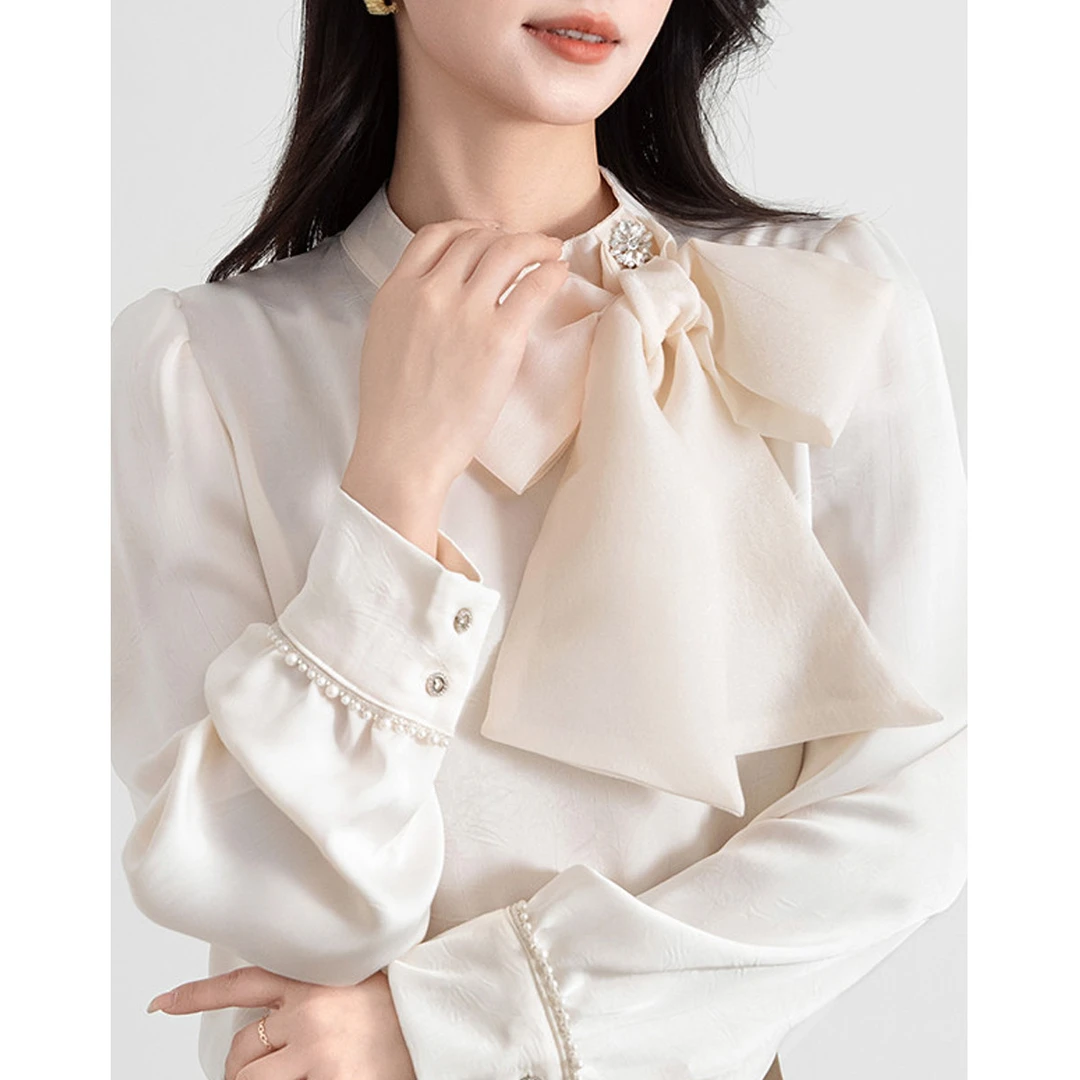 【林一专属】EVA OUXIU/伊华欧秀衬衫ZS-E-43-27507-YL