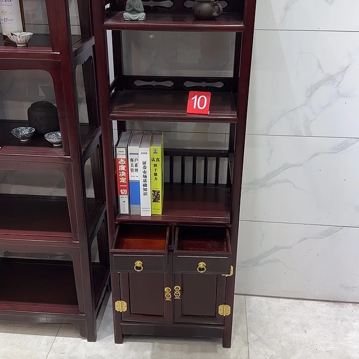 竹***韵书柜红酸枝木类154书柜