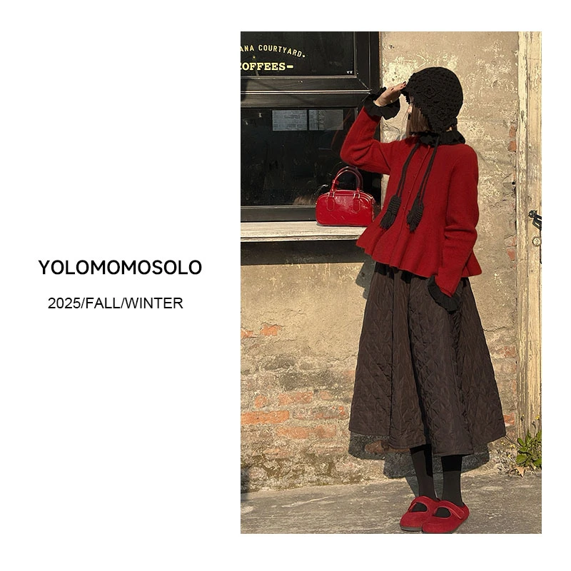 •火焰•定制高克重兔毛绵羊毛开衫毛衣外套 YM905