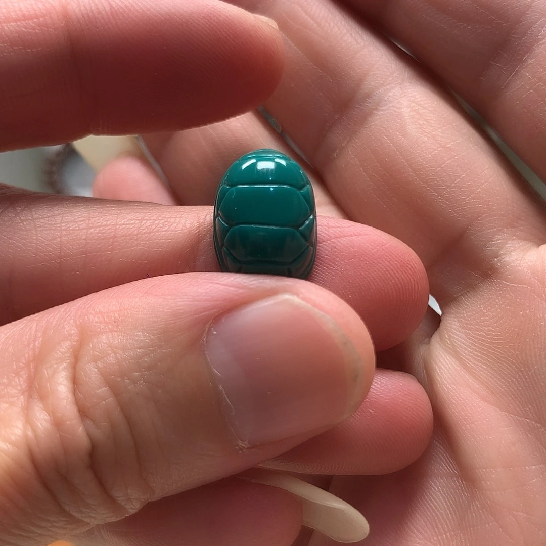颈饰琉璃富甲11mm背云