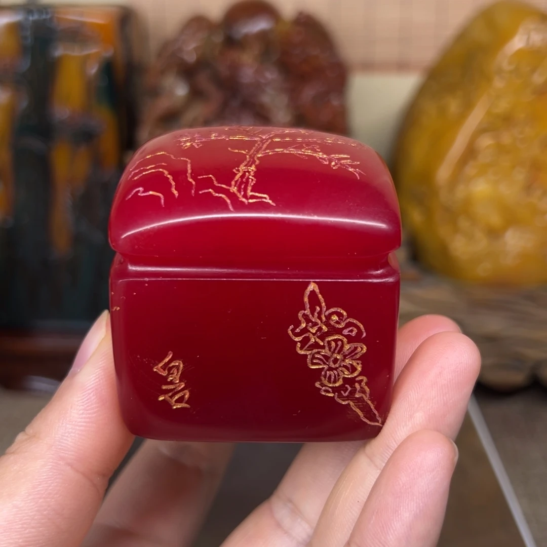 寿山石印石精品印章