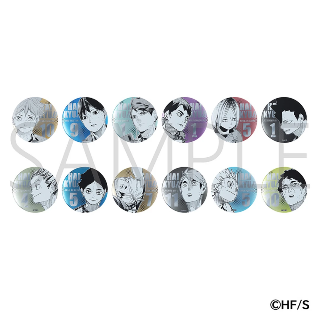 【猫猫谷仓】排球少年浮雕吧唧