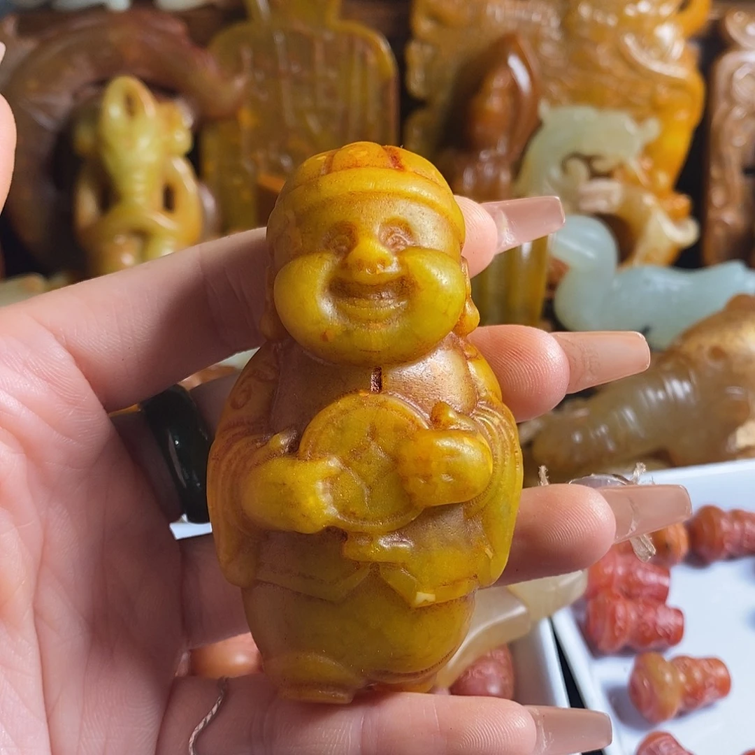 岫岩老玉（透闪石质玉）未镶嵌挂件