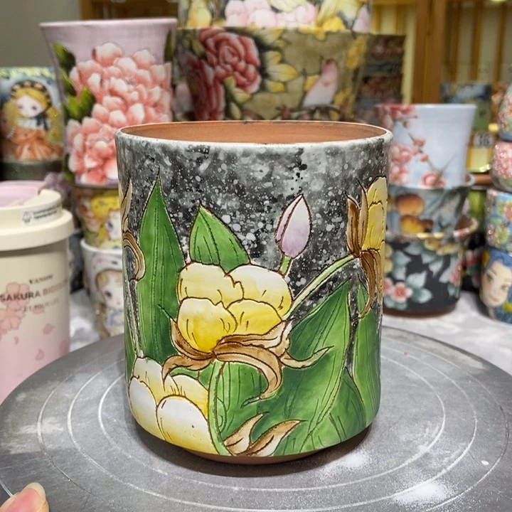 景德镇艺术手绘作品