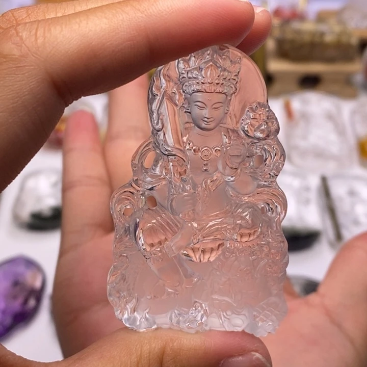 观***心颈饰未镶嵌水晶定制