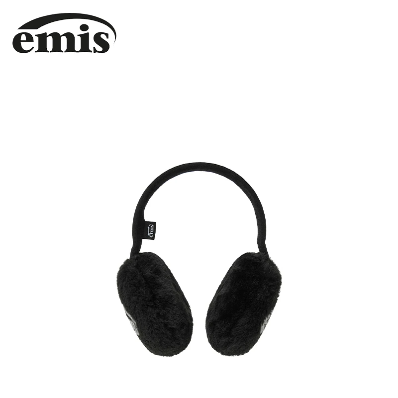 韩国emis标志提花耳罩升级款韩系可爱简约防冻耳朵套女新款【起司】