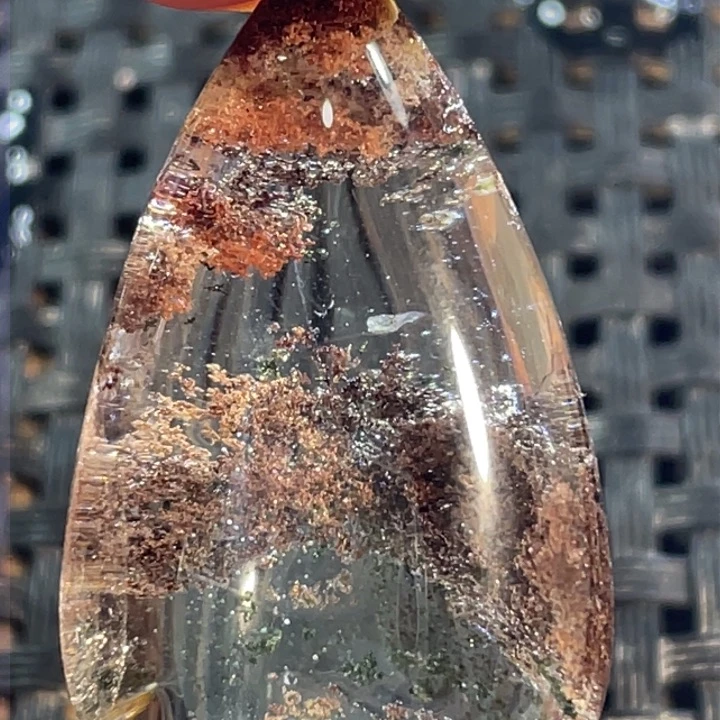 水晶吊坠(不含链)未镶嵌独**下