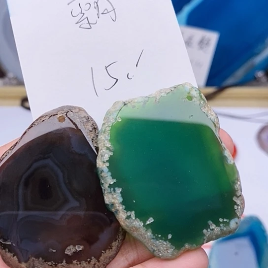 玛瑙/玉髓颈饰未镶嵌飘*