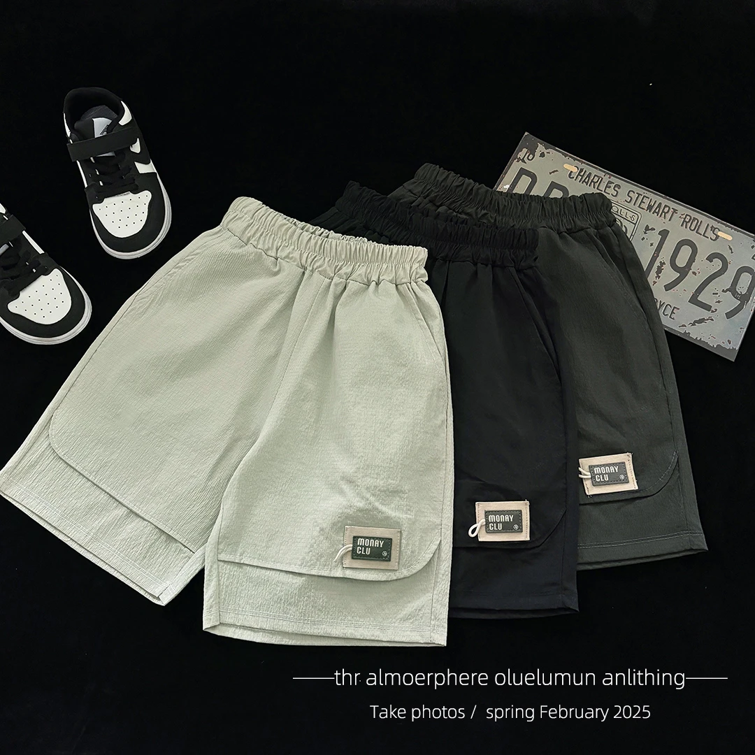 【欧若风】春夏款工装短裤新款春装中大童休闲户外运动百搭休闲裤