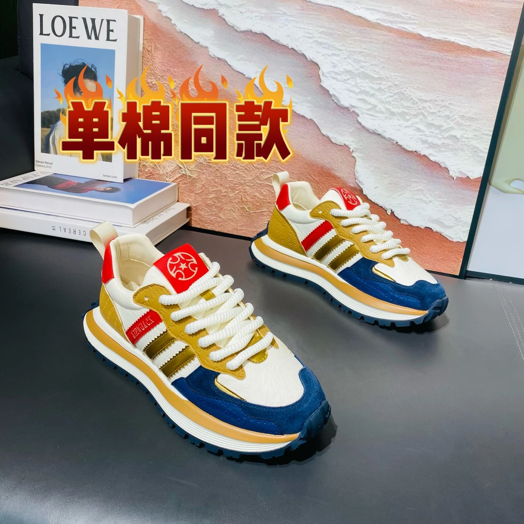 《 广州潮品》888-80单棉同款秋冬季阿甘鞋休闲时尚运动潮鞋百搭