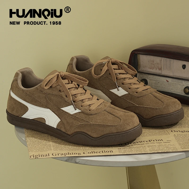 环球男士德训鞋爆款2025新款小众设计冬季时尚百搭阿甘鞋增高男鞋